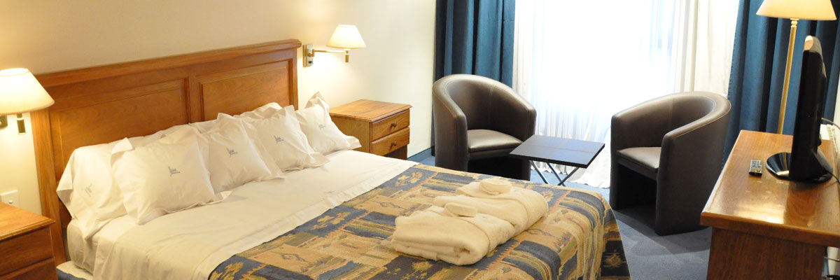 Recepción del Hotel Santa Cruz